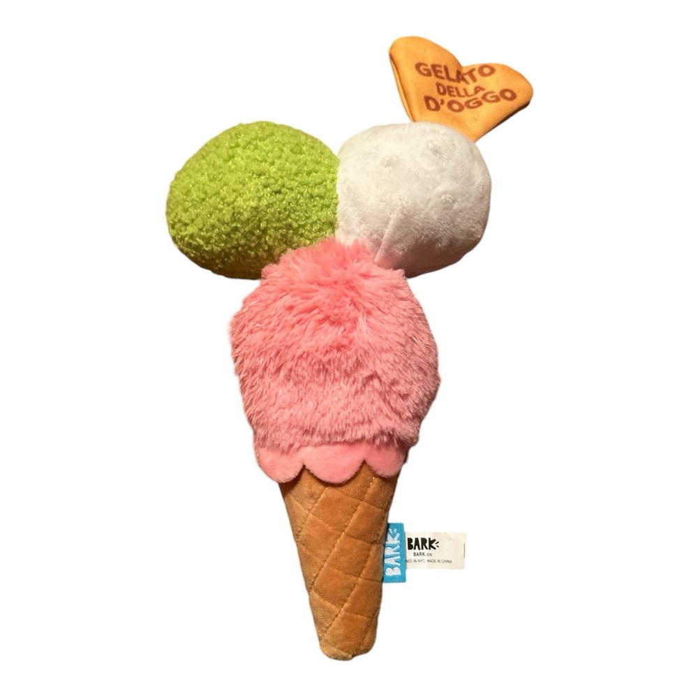Bark Gelato Ice Cream Dog Toy